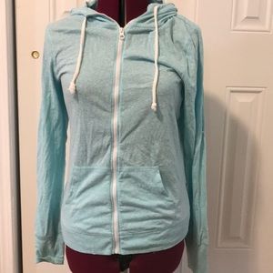 Size x-large teal zip up. Runs small more like L